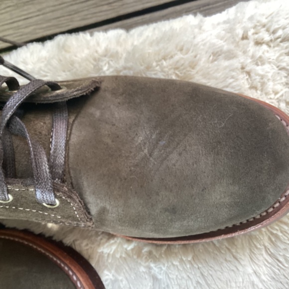 Men Chippewa boots like new in 11 US, moss green. - Picture 6 of 16